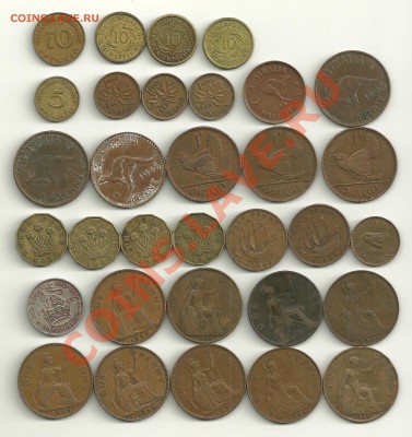 Более 80 старых монет(до 1950) до 26.08.11 22:00 МСК - до 1950-1 001