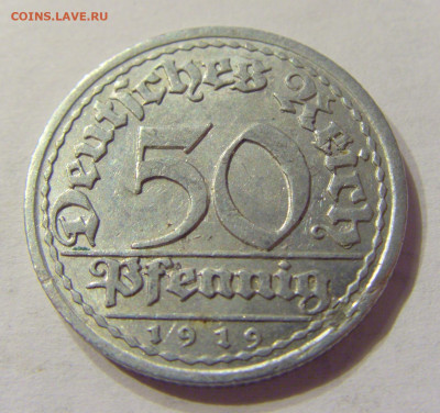 50 пфеннигов 1919 D Германия №1 01.03.2020 22:00 МСК - CIMG9460.JPG