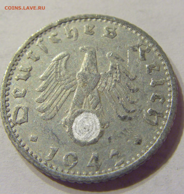 50 пфеннигов 1942 F Германия №1 01.03.2020 22:00 МСК - CIMG9494.JPG