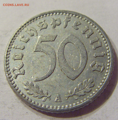 50 пфеннигов 1939 А Германия №1 01.03.2020 22:00 МСК - CIMG9512.JPG