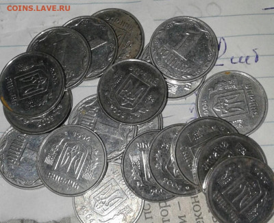 Украина ходячка 1-2-5-10 коп (187шт) с  1992-2012гг - 20200224_163238-1