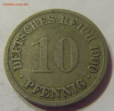 10 пфеннигов 1900 F Германия №1 01.03.2020 22:00 МСК - CIMG9532.JPG