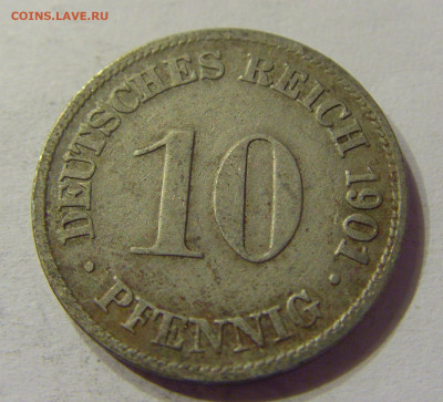 10 пфеннигов 1901 D Германия №1 01.03.2020 22:00 МСК - CIMG9536.JPG