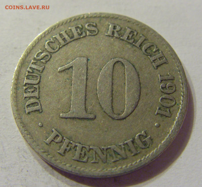 10 пфеннигов 1901 Е Германия №1 01.03.2020 22:00 МСК - CIMG9540.JPG