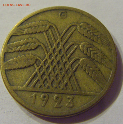 10 пфеннигов 1923 G Германия №1 01.03.2020 22:00 МСК - CIMG9598.JPG