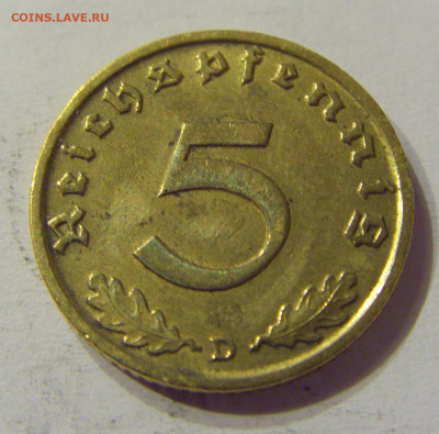 5 пфеннигов 1938 D Германия №2 01.03.2020 22:00 МСК - CIMG9700.JPG