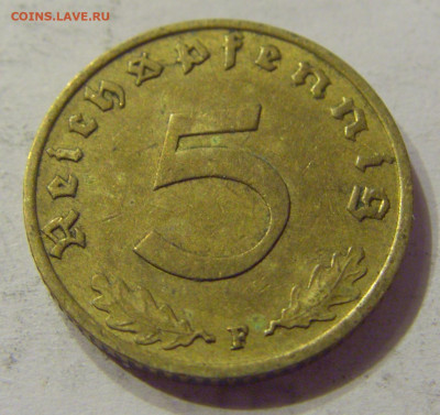 5 пфеннигов 1938 F Германия №1 01.03.2020 22:00 МСК - CIMG9708.JPG