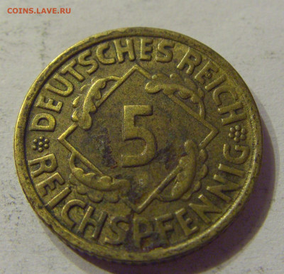 5 пфеннигов 1936 G Германия №1 01.03.2020 22:00 МСК - CIMG9728.JPG