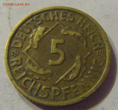 5 пфеннигов 1935 G Германия №1 01.03.2020 22:00 МСК - CIMG9732.JPG