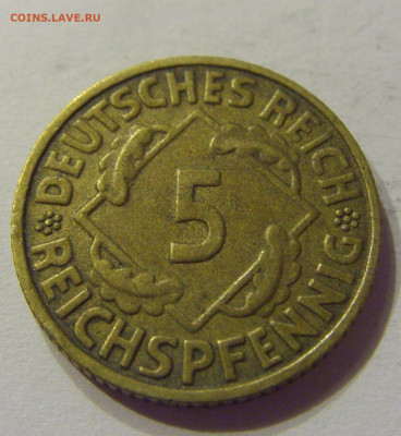 5 пфеннигов 1935 F Германия №1 01.03.2020 22:00 МСК - CIMG9736.JPG