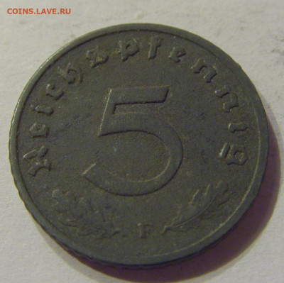 5 пфеннигов 1941 F Германия №1 01.03.2020 22:00 МСК - CIMG9772.JPG