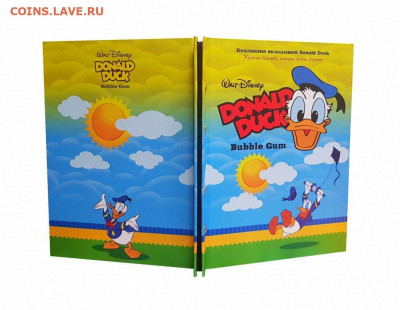 Альбом для вкладышей DONALD (на 108 фантиков) - albom-dlya-vkladyshej-turbo-na-72sht