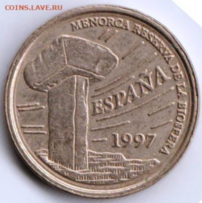 Испания 5 песет 1997 г. до 24.00 02.03.20 г. - 029