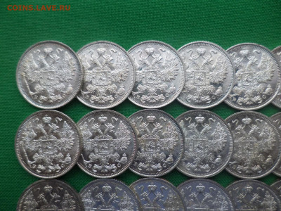 15 копеек - лот из 28 билонов 1914-15 гг в состоянии AU, AU+ - DSC08930.JPG