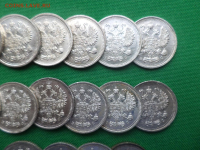 10 копеек - лот из 16 билонов 1914-16 гг в состоянии AU, AU+ - DSC08918.JPG
