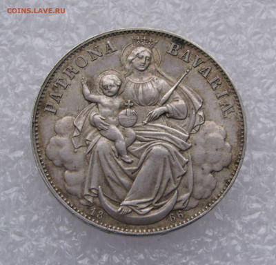Бавария. Людвиг II. 1 ТАЛЕР 1866 года. До 27.02.2020 в 22.00 - 1тлр1866 (4).JPG
