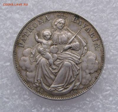 Бавария. Людвиг II. 1 ТАЛЕР 1866 года. До 27.02.2020 в 22.00 - 1тлр1866 (3).JPG