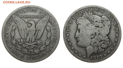 США. 1 доллар 1887 г. Морган. До 26.02.20. - DSH_7123.JPG