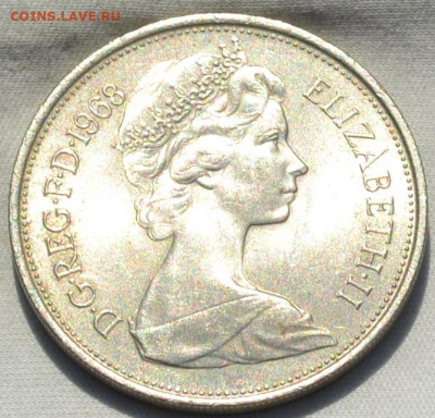 Британия 10 пенсов 1968. 28. 02. 2020. в 22 - 00. - DSC_0134.JPG