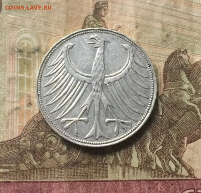 5 марок 1960 года. Германия. ФРГ. - IMG_7518.JPG