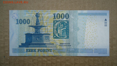 ВЕНГРИЯ 1000 ФОРИНТОВ 2009 UNC - DSC08347.JPG