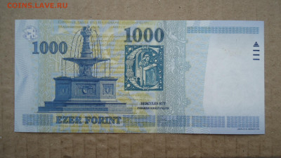 ВЕНГРИЯ 1000 ФОРИНТОВ 2006 UNC - DSC08349.JPG