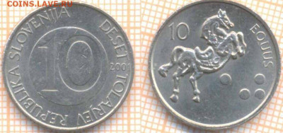Словения 10 толаров 2001 г., до 03.03.2020 г. 22.00 по Москв - Словения 10 толавров 2001 7920