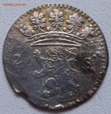 Голландия 2 стивера 1706 г. определение подлинности - DSC04762.JPG