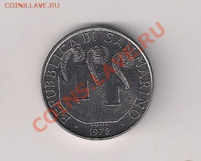 Сан Марино 50 лир 1972 Св. Марк в UNC до 27.08.11 - 50-72-2