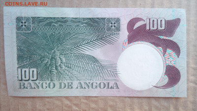 АНГОЛА 100 ЭСКУДО 1973 UNC - DSC08396.JPG