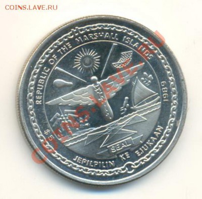 Маршалловы острова, 5 долларов, до 26-08-2011 22-01 мск - Маршалловы на луне1