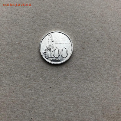 Индонезия 100 рупий,до 28.02. - mEt9EweTQFc
