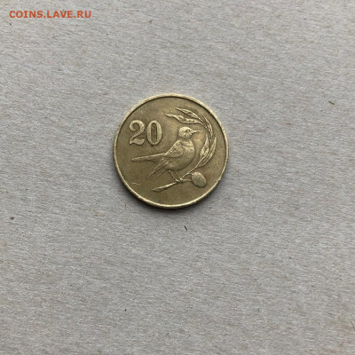 Кипр 20 центов,до 28.02. - d17700NV4fg