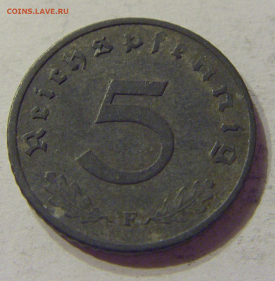 5 пфеннигов 1942 F Германия №1 03.03.2020 22:00 МСК - CIMG9816.JPG