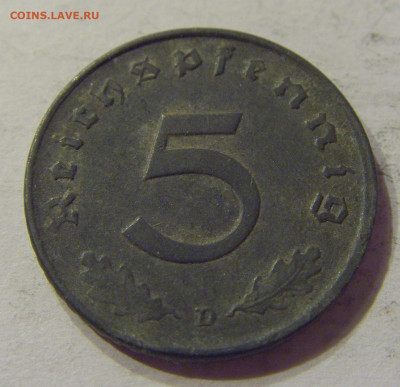 5 пфеннигов 1944 D Германия №2 03.03.2020 22:00 МСК - CIMG9828.JPG