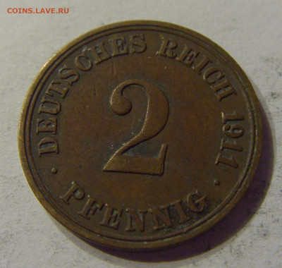 2 пфеннига 1911 А Германия №1 03.03.2020 22:00 МСК - CIMG9863.JPG