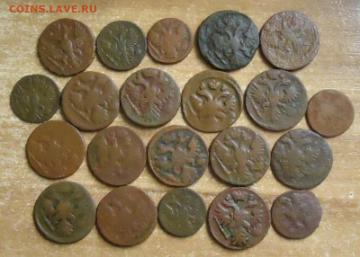 Деньга,полушки 1731-51г. 21 монета до 4.03.2020 в 22.00 - DSC04915.JPG