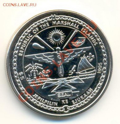Маршалловы острова, 5 долларов, до 26-08-2011 22-01 мск - Маршалловы Мэрилин1