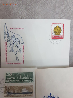 7 Конвертов первого дня с марками ГДР-1971-72гг. - 20200205_185316