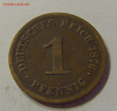 1 пфенниг 1876 Германия №1 07.03.2020 22:00 МСК - CIMG0009.JPG