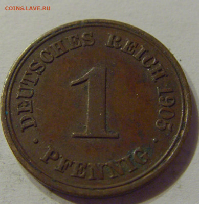 1 пфенниг 1905 F Германия №1 07.03.2020 22:00 МСК - CIMG0057.JPG