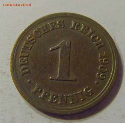 1 пфенниг 1909 Е Германия №1 07.03.2020 22:00 МСК - CIMG0069.JPG