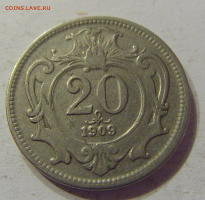 20 геллеров 1909 Австрия №1 07.03.2020 22:00 МСК - CIMG0189.JPG