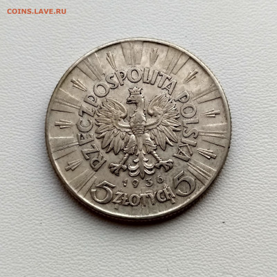 ПОЛЬША,5 злотых 1936г(Юзеф Пилсудский)до 4.03.2020г - IMG_20200229_174759_HDR