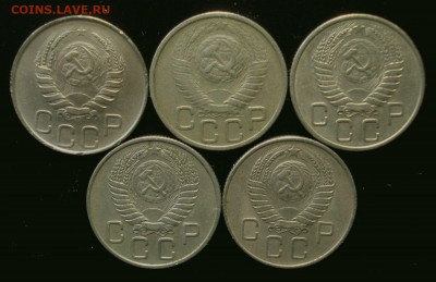 20 копеек 1945,48,54,56,57 (5 шт.) до 03.03.2020 в 22.00 мск - DSC02482.JPG