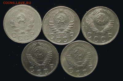 10 копеек 1936,46,48,52,56 (5 шт.) до 03.03.2020 в 22.00 мск - DSC02454.JPG