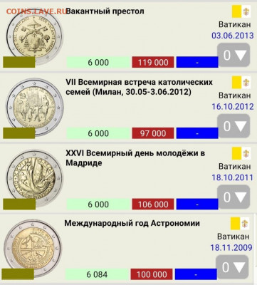 Куплю монеты 2 евро по 1 штуке по списку - IMG-20200227-WA0013