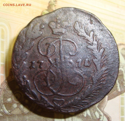 Две копейки 1771 года. Передатировка - DSC06709