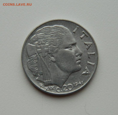 Италия 20 чентезимо 1941 г. до 05.03.20 - DSCN9898.JPG