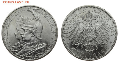 Пруссия. 2 марки 1901 г. Династия. До 04.03.20. - DSH_7558.JPG